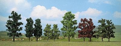 Busch Beech Trees Pkg (3) - 50mm (3) Z Scale Model Railroad Tree #6919