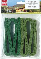 Busch Hedges 100cm x 18mm HO-Scale