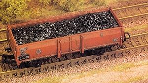 Busch Coal Load HO Scale Model Train Freight Car Load #7600