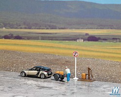 Busch Complete Miniature Scene HO Scale Model Railroad Figure #7683 Busch Complete Miniature Scene HO Scale Model Railroad Figure #7683
