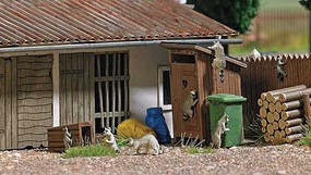 Busch 7 Raccoons & Scenery Sets