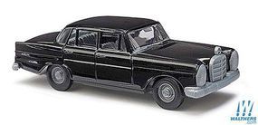 Busch 1959 Mercedes-Benz 220 Sedan (Black) HO Scale Model Railroad Vehicle #89100 Busch 1959 Mercedes-Benz 220 Sedan (Black) HO Scale Model Railroad Vehicle #89100