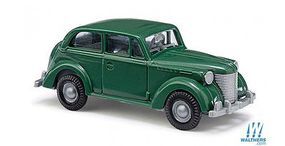 Busch 1938 Opel Olympia Sedan (Green) HO Scale Model Railroad Vehicle #89104 Busch 1938 Opel Olympia Sedan (Green) HO Scale Model Railroad Vehicle #89104