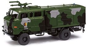 Busch 1984 IFA W50LA TLF GMK Crew-Cab Fire Truck HO Scale Model Railroad Vehicle #95219 Busch 1984 IFA W50LA TLF GMK Crew-Cab Fire Truck HO Scale Model Railroad Vehicle #95219
