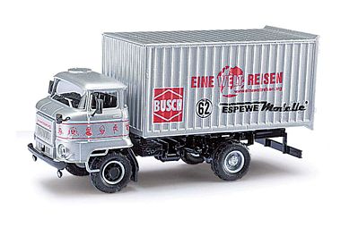 Busch 1987 IFA L60 ETK Box-Body Delivery Truck - Busch HO Scale Model Railroad Vehicle #95505