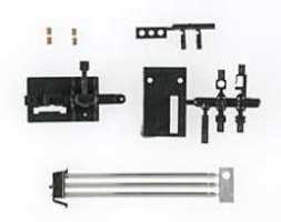 HO Ground Throw w/Contacts & Fittings, Rigid