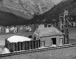 Campbell Sand House HO Scale Model Railroad Building Kit #358 Campbell Sand House HO Scale Model Railroad Building Kit #358