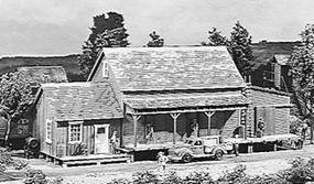 Campbell Supply Company HO Scale Model Railroad Building Kit #363