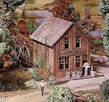 Campbell Grist Mill HO Scale Model Railroad Building Kit #374 Campbell Grist Mill HO Scale Model Railroad Building Kit #374