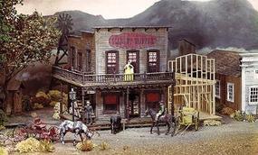 Sherry's Scarlet Slipper Saloon HO Scale Model Railroad Building Kit #378