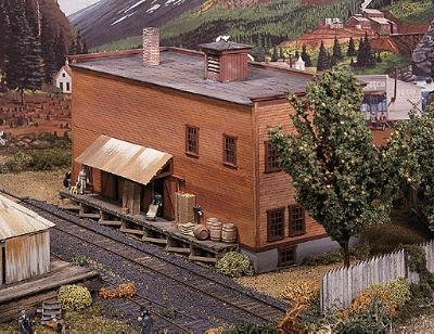 Campbell Santangelo Fruit Co. HO Scale Model Railroad Building Kit #420