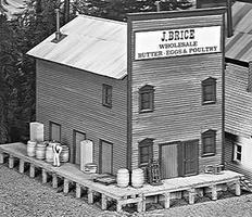 Campbell J Brice Produce Warehouse HO Scale Model Railroad Building Kit #435 Campbell J Brice Produce Warehouse HO Scale Model Railroad Building Kit #435
