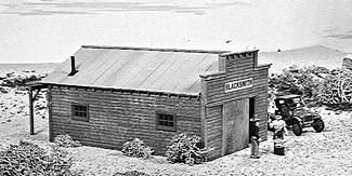 Campbell The Blacksmith Shop HO Scale Model Railroad Building Kit #461