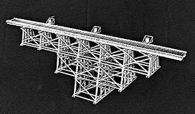 Campbell Tall Timber Trestle Kit HO Scale Model Railroad Trestle Kit #751 Campbell Tall Timber Trestle Kit HO Scale Model Railroad Trestle Kit #751