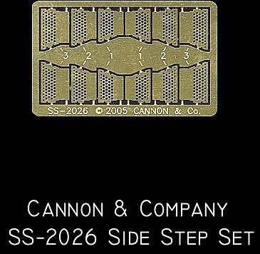 Cannon Side Step PROTO 2000 GP30 - HO-Scale