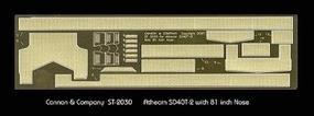 Cannon HO Safety Tread & Steps for Athearn SD40T-2 w/81'' Nose (Photo-Etch) Cannon HO Safety Tread & Steps for Athearn SD40T-2 w/81'' Nose (Photo-Etch)