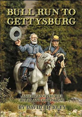 Casemate Bull Run to Gettysburg - American Civil War Game Rules & Campaigns Military History Book #3223