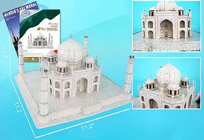Cubic Taj Mahal (India) (87pcs) 3D Jigsaw Puzzle #81