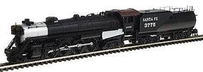 Steam S-2 4-8-4 ''Northern'' with Tender Santa Fe Cab #3 N Scale Model Train #1003815