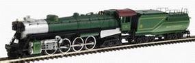 Steam S-2 4-8-4 ''Northern'' with Tender Southern Cab #1 N Scale Model Train #1003822