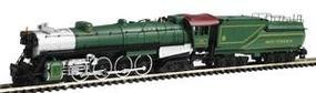 Steam S-2 4-8-4 ''Northern'' with Tender Southern Cab #2 N Scale Model Train #1003823