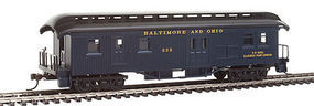 Baggage/Mail Baltimore & Ohio #56 blue HO Scale Model Train Passenger Car #1005714