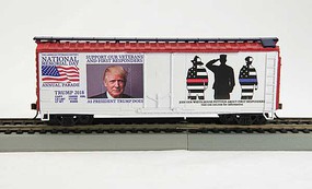 Con-Cor Trump Mem Day car 2018 N-Scale Con-Cor Trump Mem Day car 2018 N-Scale