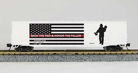 Con-Cor 40' Box Fire 1st Resp w/t N-Scale Con-Cor 40' Box Fire 1st Resp w/t N-Scale