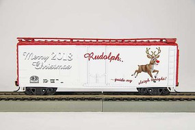 Con-Cor 40' Box Rudolf Car w/trk Con-Cor 40' Box Rudolf Car w/trk