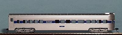 Con-Cor 72 Streamlined Tail End Observation Amtrak Phase IV HO Scale Model Passenger Car #10096023