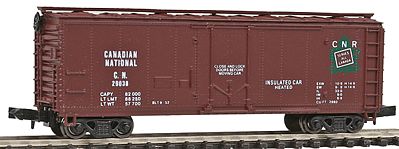 Con-Cor 40 Steel Reefer Canadian National N Scale Model Train Freight Car #105103