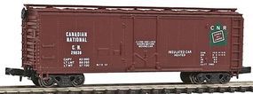 Con-Cor 40' Steel Reefer Canadian National N Scale Model Train Freight Car #105103 Con-Cor 40' Steel Reefer Canadian National N Scale Model Train Freight Car #105103