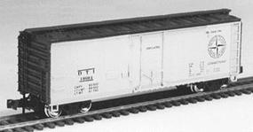 Con-Cor 40' Steel Reefer Detroit, Toledo & Ironton N Scale Model Train Freight Car #105107 Con-Cor 40' Steel Reefer Detroit, Toledo & Ironton N Scale Model Train Freight Car #105107