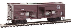 Con-Cor OT Cattle Car FEC HO Scale Model Train Freight Car #1052041