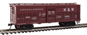 Con-Cor OT Cattle Car Norfolk & Western #2 HO Scale Model Train Freight Car #1052097