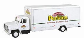 Con-Cor 28' Van Truck Perkins Furniture HO Scale Model Railroad Vehicle #1087 Con-Cor 28' Van Truck Perkins Furniture HO Scale Model Railroad Vehicle #1087