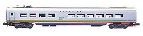 Con-Cor 72' Streamlined Diner Santa Fe ''Valley Flyer'' HO Scale Model Train Passenger Car #11010 Con-Cor 72' Streamlined Diner Santa Fe ''Valley Flyer'' HO Scale Model Train Passenger Car #11010