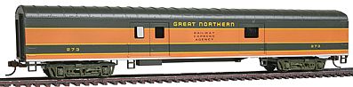 Con-Cor 72 Streamlined Baggage Great Northern Empire Builder HO Scale Model Passenger Car #11023