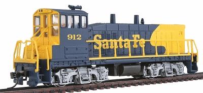 Con-Cor EMD MP15 with DCC Santa Fe #912 Model Train Diesel Locomotive HO Scale #1165501