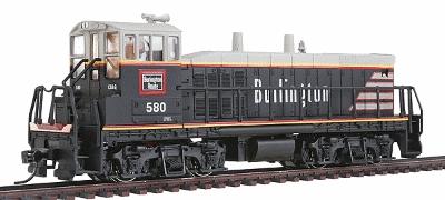 Con-Cor EMD MP15 DCC Chicago, Burlington & Quincy Model Train Diesel Locomotive HO Scale #1166101