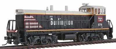 Con-Cor EMD MP15 DCC Chicago, Burlington & Quincy Model Train Diesel Locomotive HO Scale #1166102