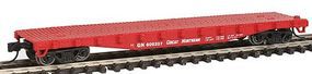 Con-Cor 50' Steel Flat Car Great Northern N Scale Model Train Freight Car #120108 Con-Cor 50' Steel Flat Car Great Northern N Scale Model Train Freight Car #120108