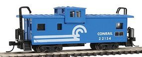 Con-Cor Caboose EXT VSN Conrail N Scale Model Train Freight Car #126104 Con-Cor Caboose EXT VSN Conrail N Scale Model Train Freight Car #126104