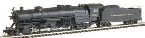 Con-Cor USRA Heavy 2-10-2 Standard DC Chesapeake & Ohio #2001 N Scale Model Train #13923 Con-Cor USRA Heavy 2-10-2 Standard DC Chesapeake & Ohio #2001 N Scale Model Train #13923