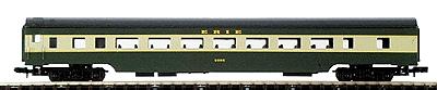 Con-Cor 85 Streamlined Smoothside Coach Erie N Scale Model Train Passenger Car #140025