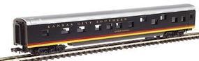 Con-Cor 85' Streamlined Pullman Sleeper Kansas City Southern N Scale Model Train Passenger Car #140127 Con-Cor 85' Streamlined Pullman Sleeper Kansas City Southern N Scale Model Train Passenger Car #140127