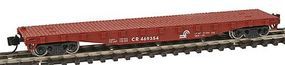 Con-Cor 50' Flatcar with Stakes Conrail N Scale Model Train Freight Car #14093 Con-Cor 50' Flatcar with Stakes Conrail N Scale Model Train Freight Car #14093