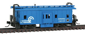 Con-Cor Bay Window Caboose Conrail N Scale Model Train Freight Car #14123 Con-Cor Bay Window Caboose Conrail N Scale Model Train Freight Car #14123
