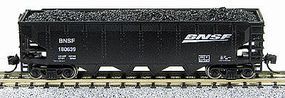 Con-Cor 75-Ton 4-Bay Open Hopper with Load BNSF N Scale Model Train Freight Car #14491 Con-Cor 75-Ton 4-Bay Open Hopper with Load BNSF N Scale Model Train Freight Car #14491