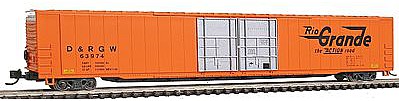 Con-Cor 85 4-Door Hi-Cube Boxcar Denver & Rio Grande N Scale Model Train Freight Car #14666